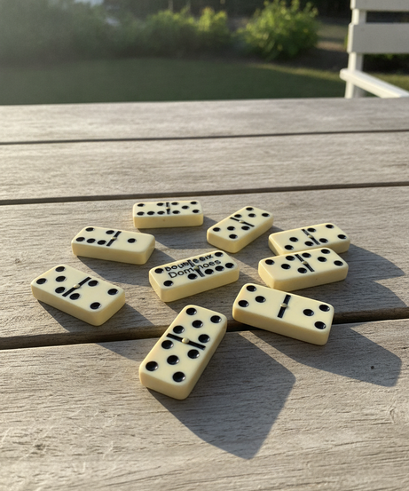 Double Six Dominoes Set of 28