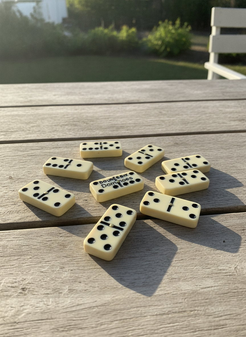 Double Six Dominoes Set of 28