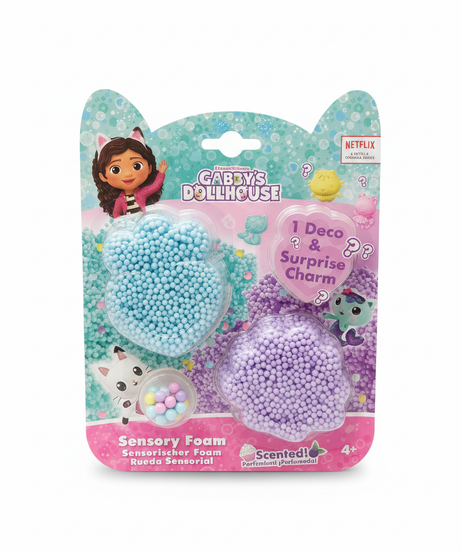 DreamWorks Gabby's Dollhouse Sensory Foam & Surprise Charm