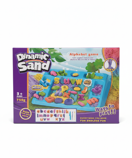 Dynamic Sand Alphabet Game