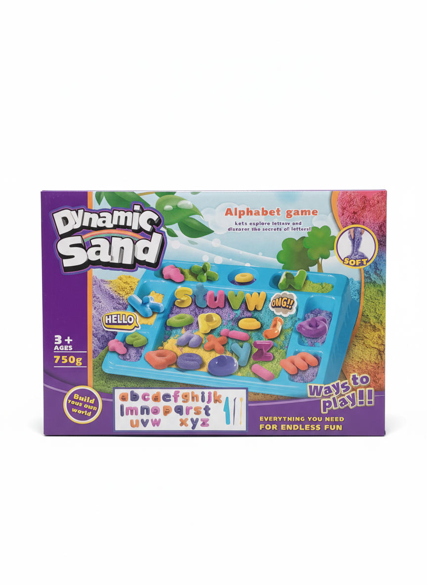 Dynamic Sand Alphabet Game
