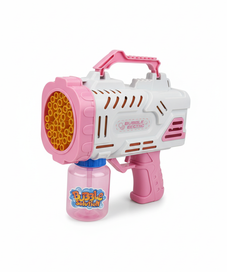 Electric Bubble Gun with 16-Hole Foaming Function