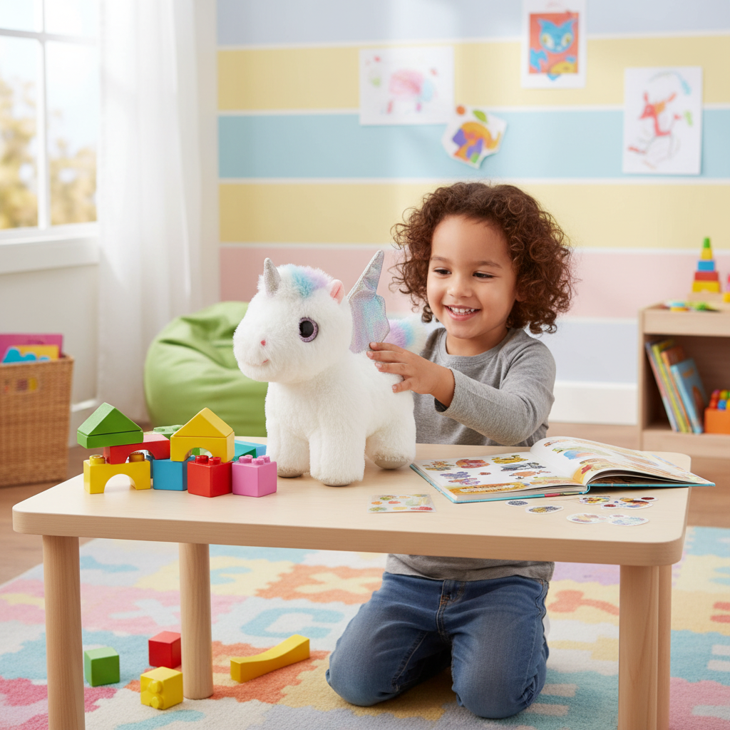Electronic Plush Pet Mini Cartoon Horse