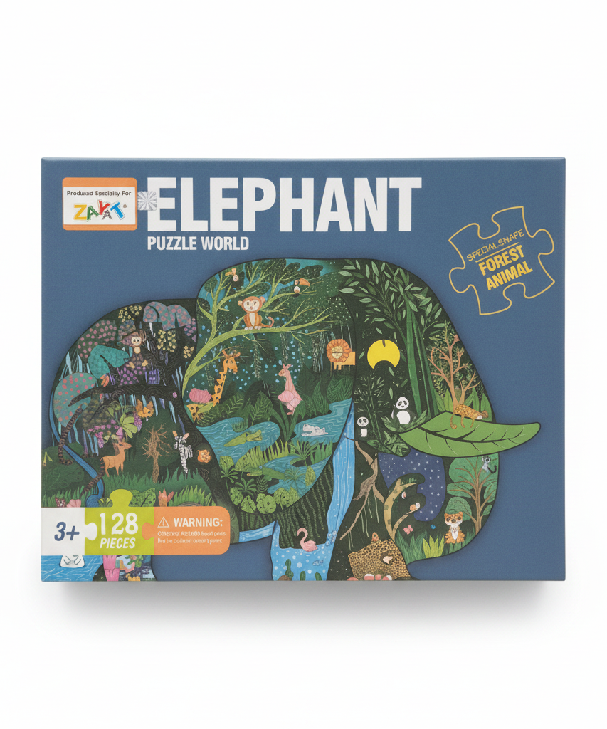 Elephant Puzzle World