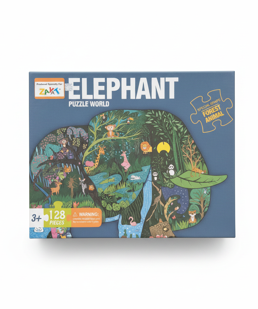 Elephant Puzzle World