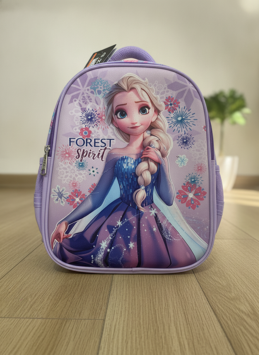 Elsa Frozen "Forest Spirit" Kids Backpack Size_(17)