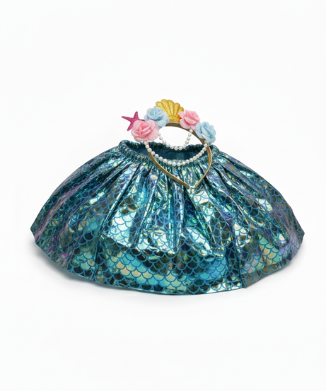 Minne Mermaid Play Skirt & Headband Costume