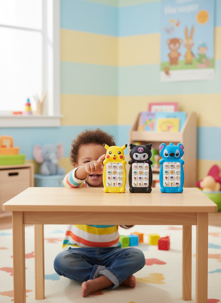 Kuromi Interactive Learning Toy Phone