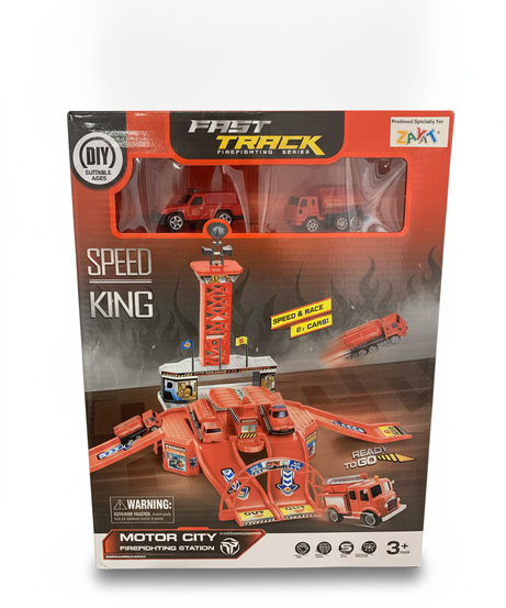 FAST TRACK FIREFIGHTING SERIES SPEED KING MOTOR CITY FIREFIGHTING STATION