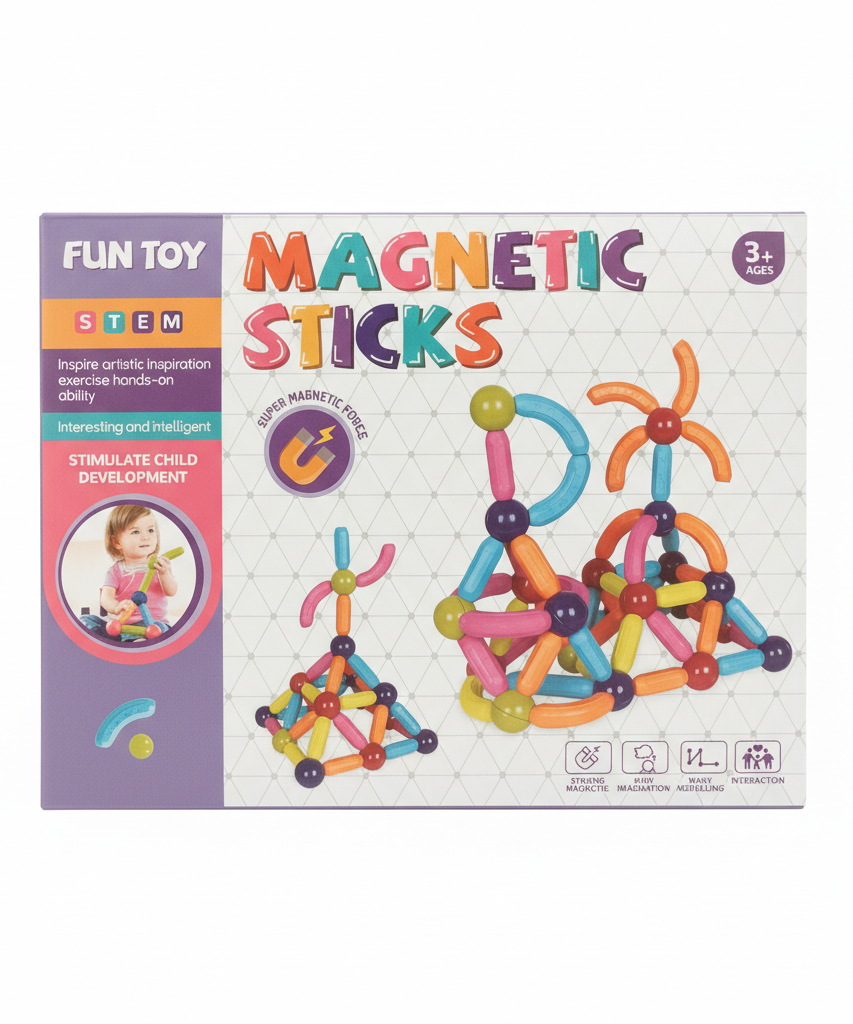 FUN TOY MAGNETIC STICKS