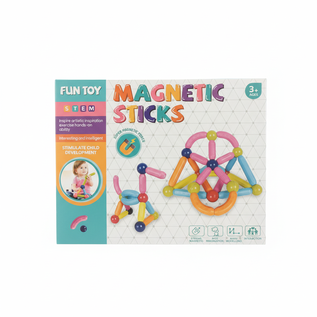 FUN TOY MAGNETIC STICKS
