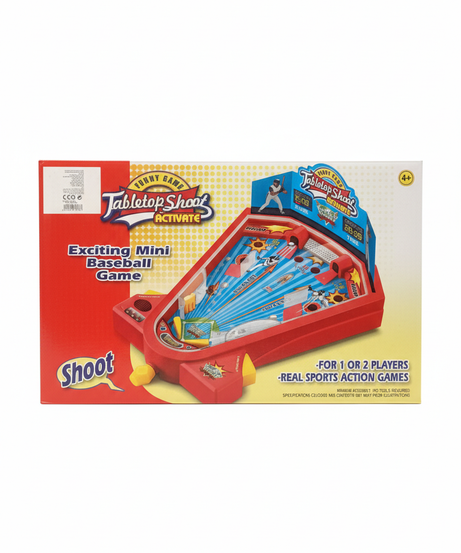 FUNNY GAME Tabletop Shoot Activate Exciting Mini Baseball Game