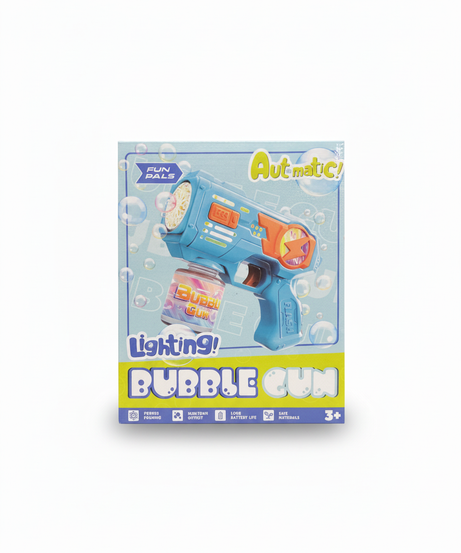 FUN PALS Automatic Lighting! Bubble Gun