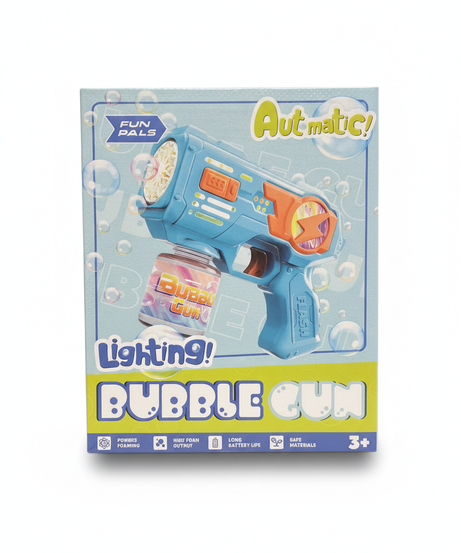FUN PALS Automatic Lighting! Bubble Gun