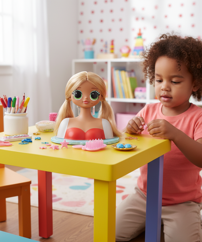 Fashion Girl Dress Me Doll with 7 Surprises