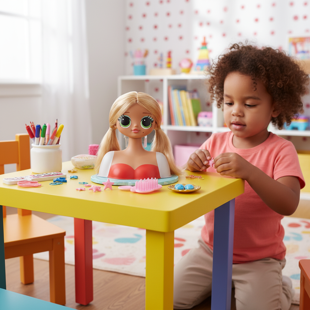 Fashion Girl Dress Me Doll with 7 Surprises