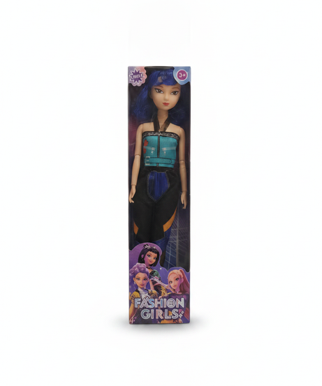 Fashion Girls Doll (Blue Hair)