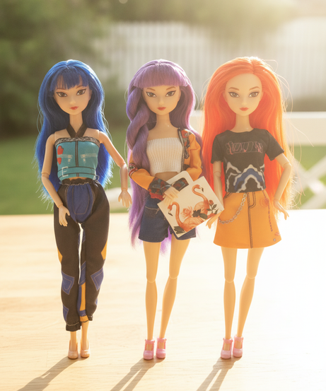 Fashion Happy Doll 3-Pack