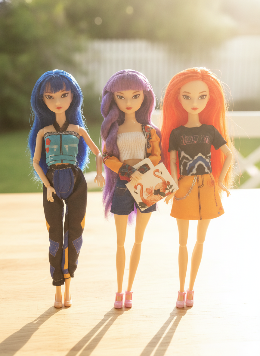Fashion Happy Doll 3-Pack