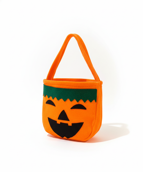 Felt Pumpkin Halloween Treat Bag