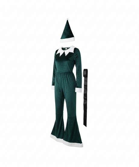 Festive Christmas Elf Costume Set