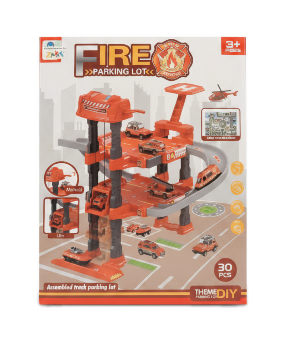 Fire Rescue DIY Parking Lot