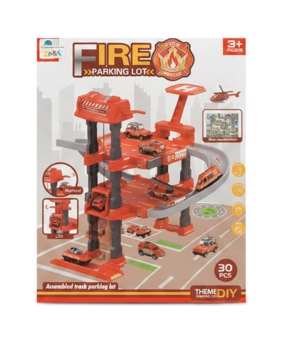 Fire Rescue DIY Parking Lot