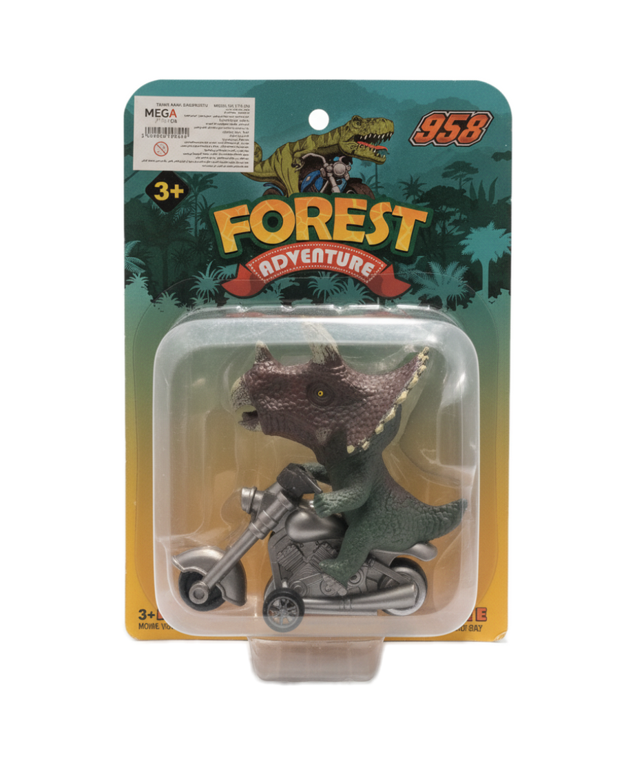 Forest Adventure Dinosaur Motorcycle