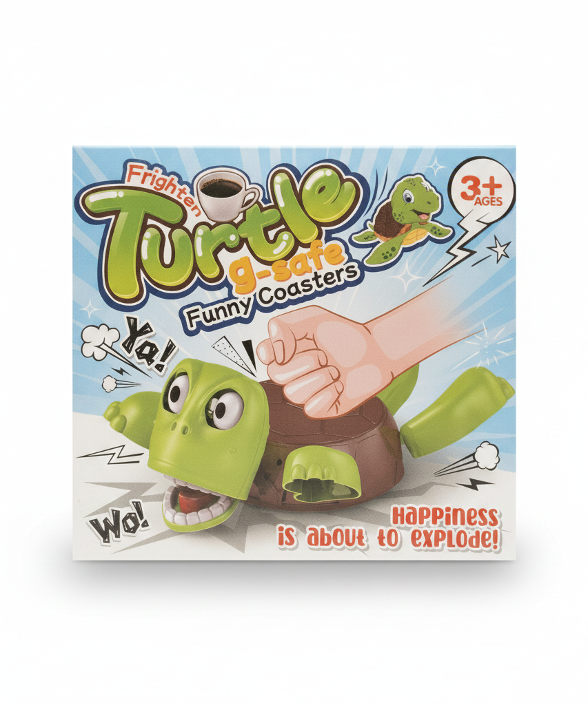 Frighten Turtle g-safe Funny Coasters