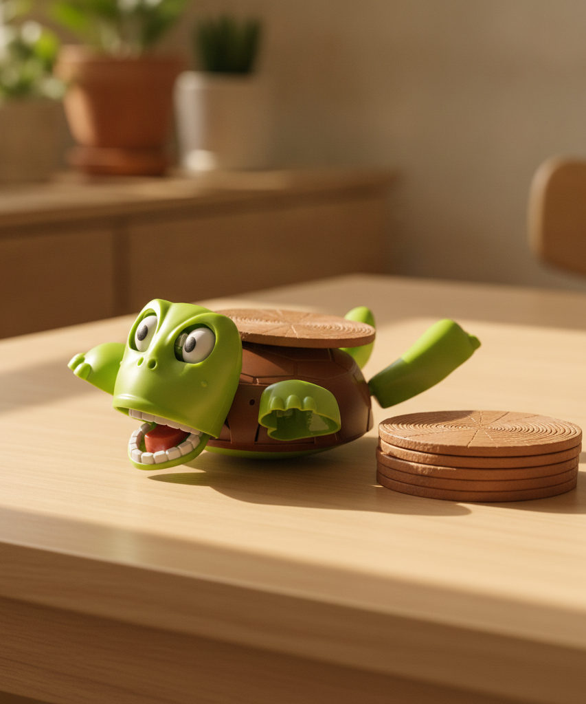 Frighten Turtle g-safe Funny Coasters