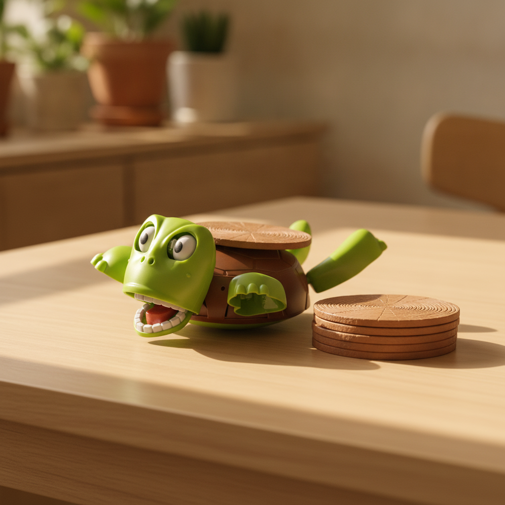 Frighten Turtle g-safe Funny Coasters
