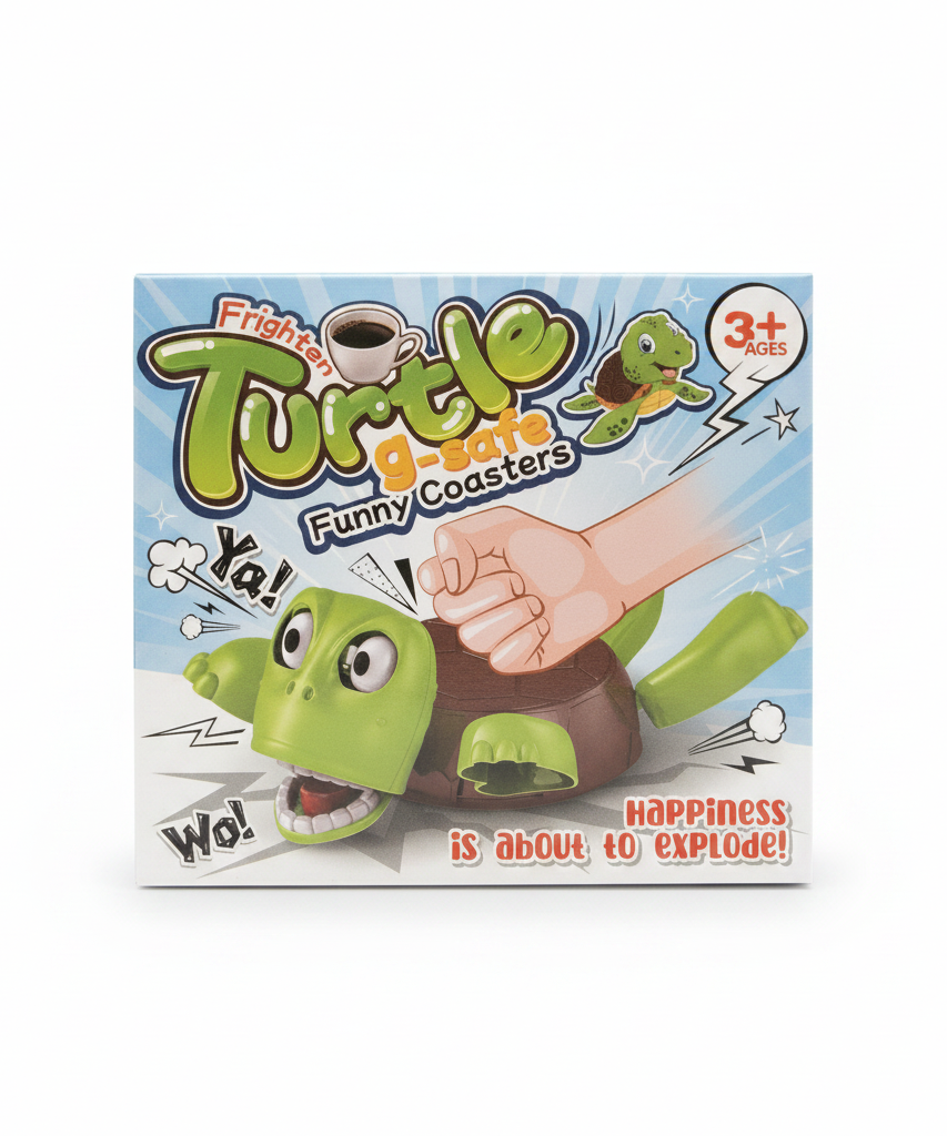 Frighten Turtle g-safe Funny Coasters