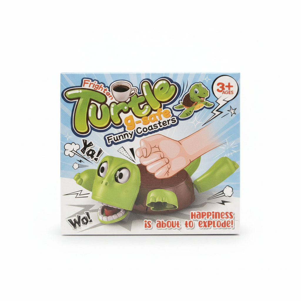 Frighten Turtle g-safe Funny Coasters