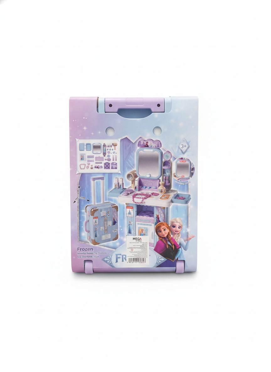 Frozen Roleplay Beauty Toy Suitcase