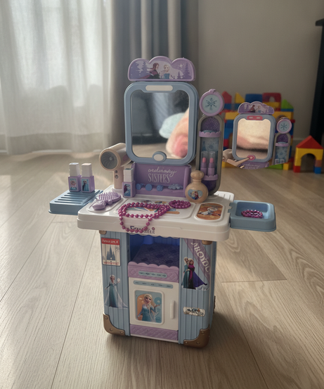 Frozen Roleplay Beauty Toy Suitcase