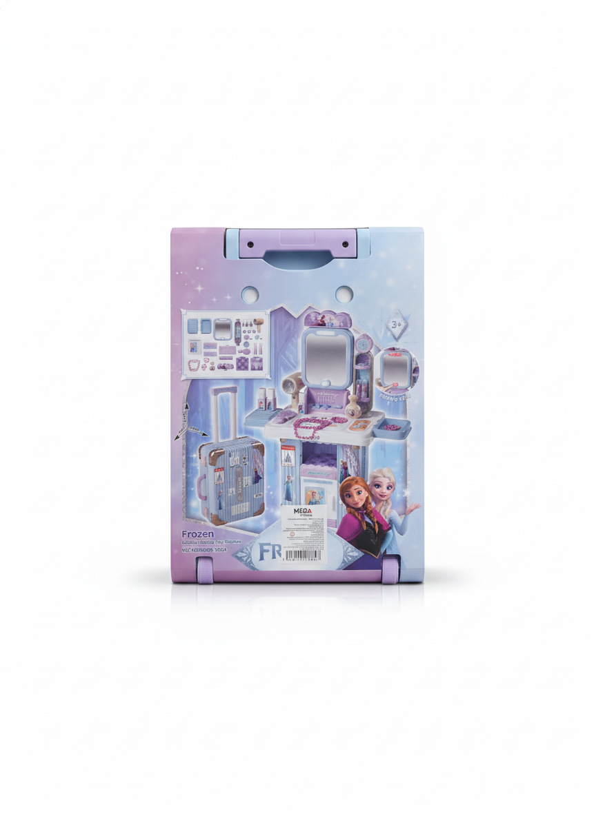 Frozen Roleplay Beauty Toy Suitcase