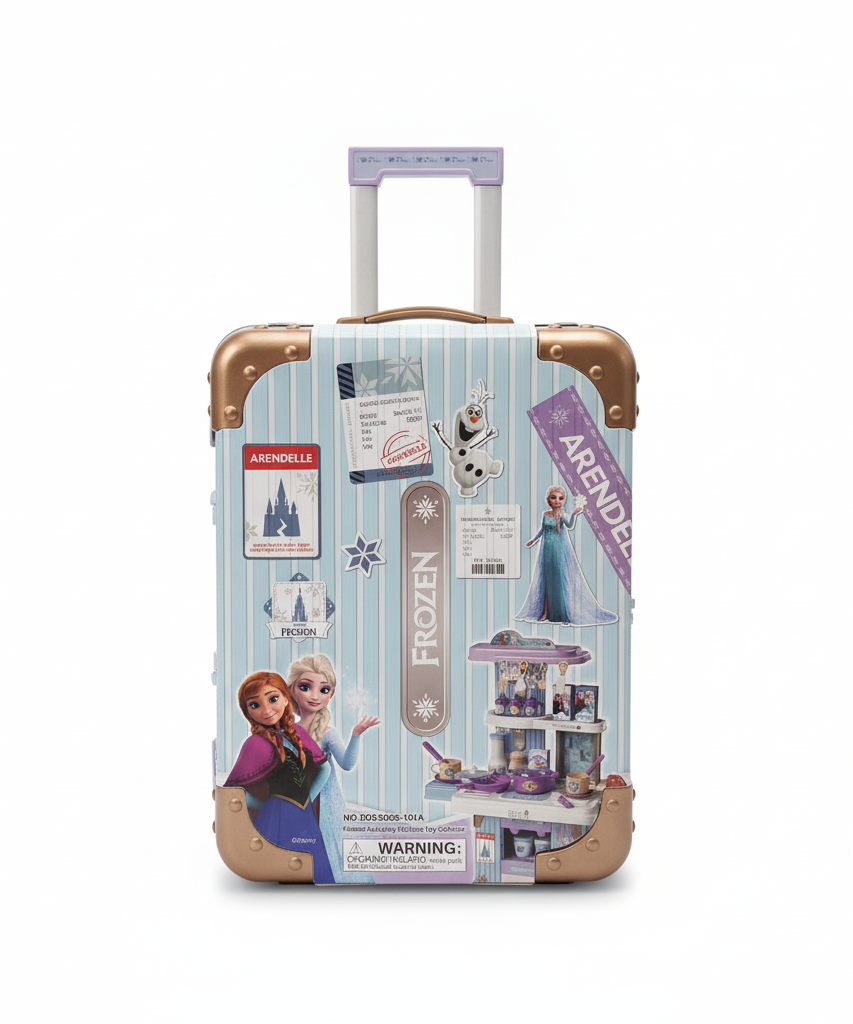 Frozen Roleplay Kitchen Toy Suitcase