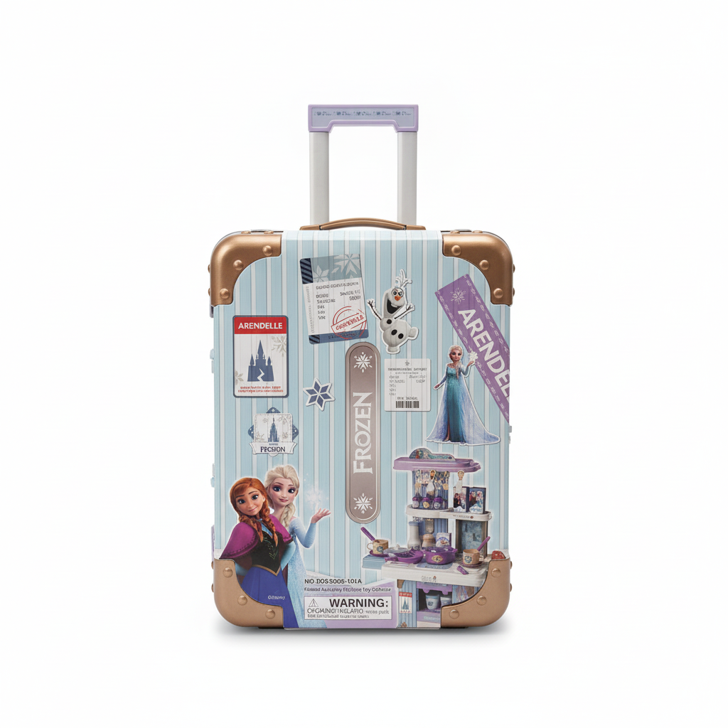 Frozen Roleplay Kitchen Toy Suitcase