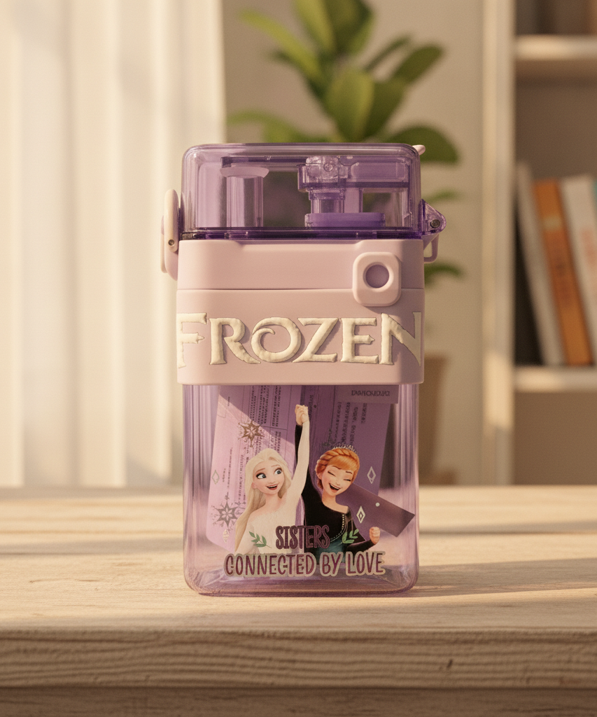 Frozen Sisters Connected By Love Water Bottle