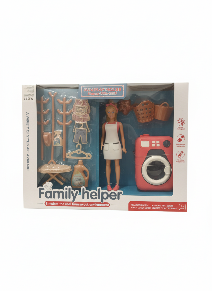 Fun Play House Family Helper Set