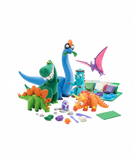 Funny Imagine Dinosaur Clay Set