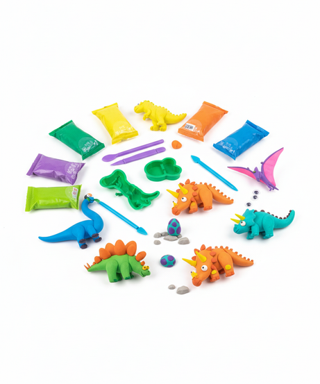 Funny Imagine Dinosaur Clay Set