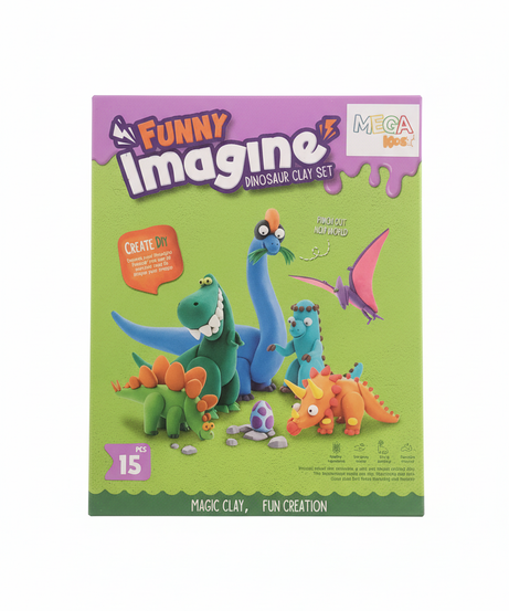 Funny Imagine Dinosaur Clay Set