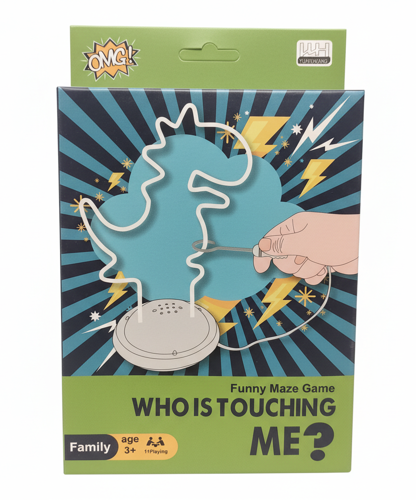 Funny Maze Game WHO IS TOUCHING ME?