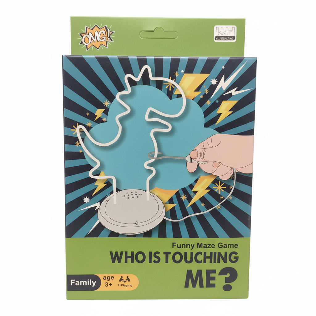 Funny Maze Game WHO IS TOUCHING ME?