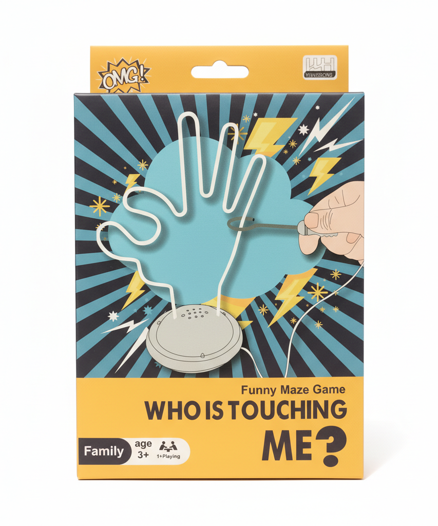 Funny Maze Game: Who Is Touching Me?