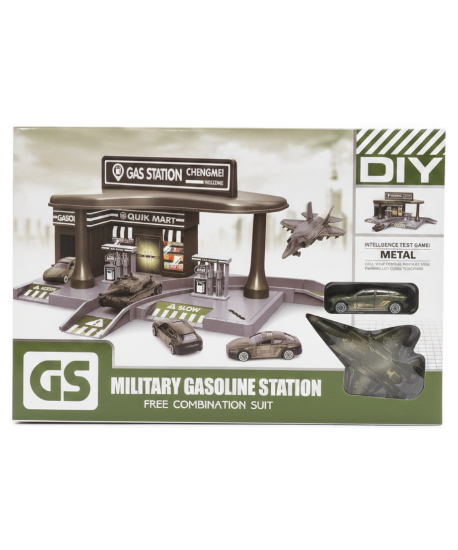 GS DIY Military Gasoline Station Free Combination Suit