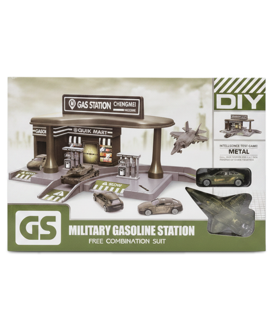 GS DIY Military Gasoline Station Free Combination Suit