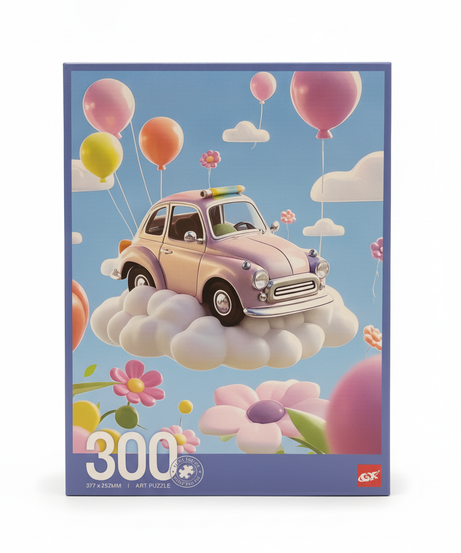 GX 300 Piece Art Puzzle: Dreamy Floating Car