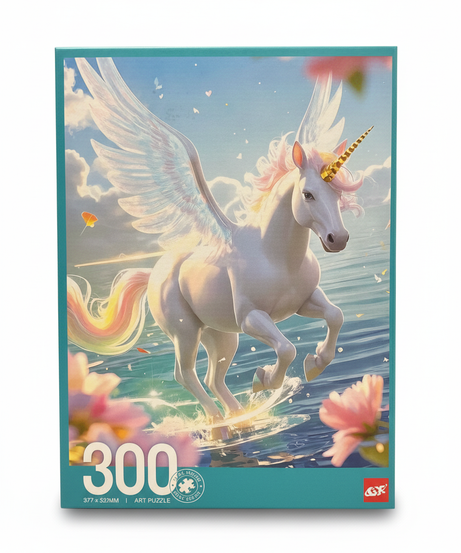 GX 300 Piece Winged Unicorn 'Silky Touch' Art Puzzle